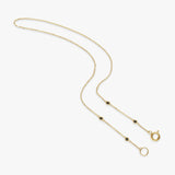 Black Diamonds Necklace