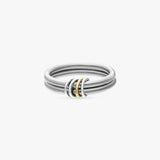 Siblings ring - White Gold